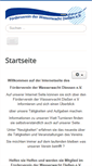 Mobile Screenshot of fwd-diessen.de